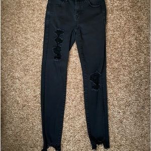 Black American eagle jeans